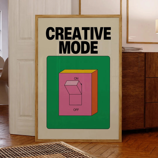 Poster Creative Mode - Popbox Home Design