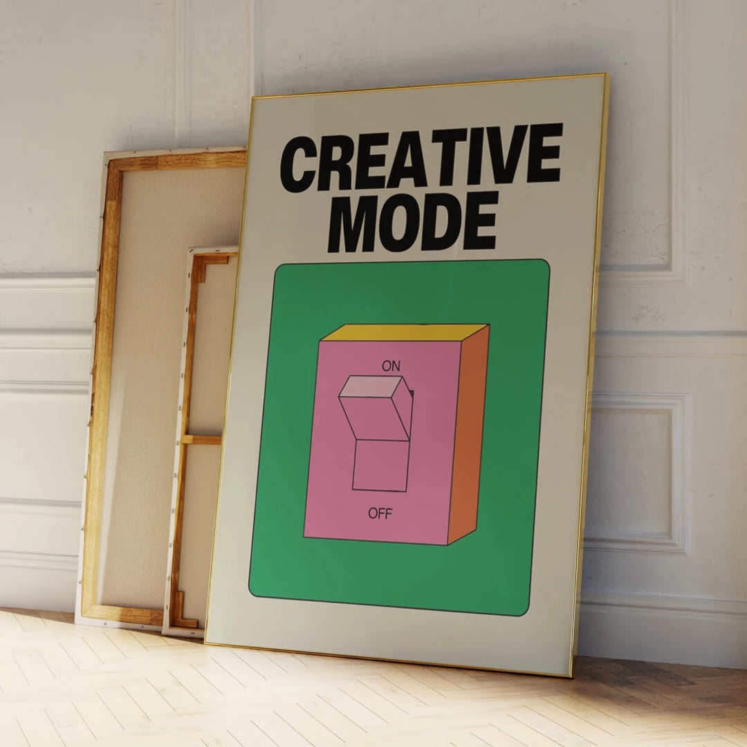 Poster Creative Mode - Popbox Home Design