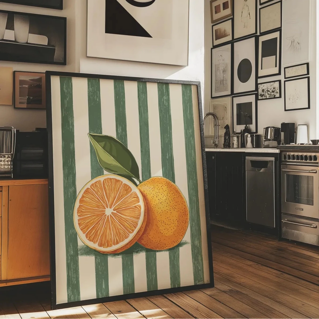 Poster Laranja Lima - Popbox Home Design