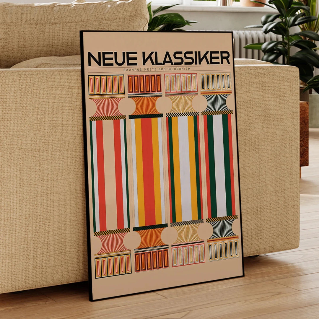 Poster Neue Klassiker - Popbox Home Design