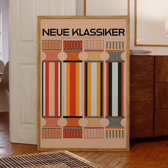 Poster Neue Klassiker - Popbox Home Design