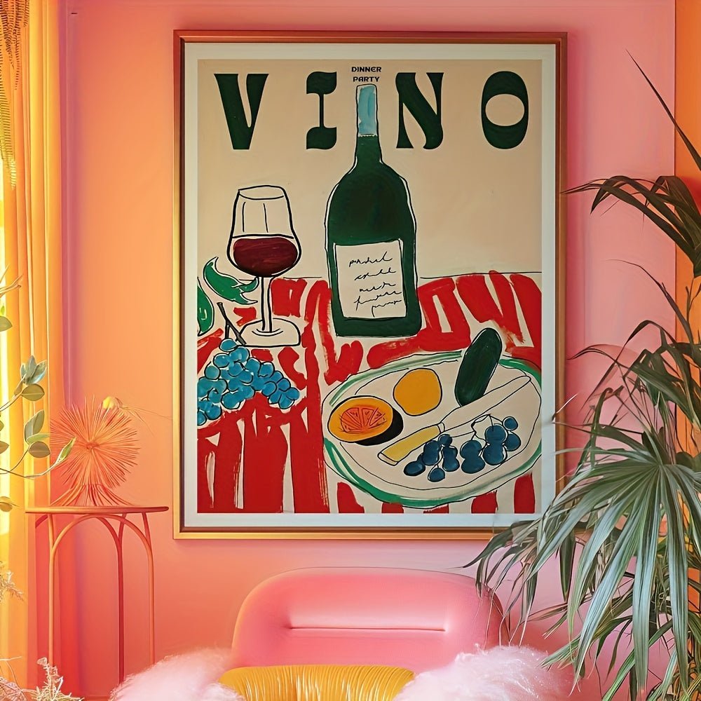 Poster Vino Mio - Popbox Home Design
