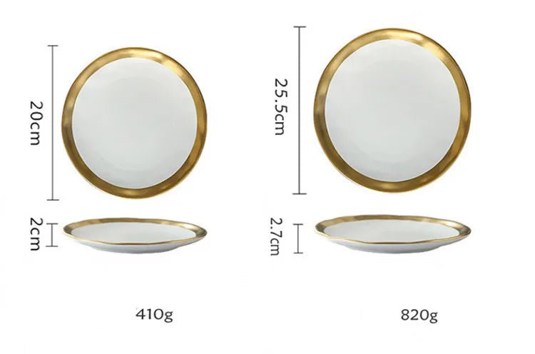 Prato Orgânico Edge Gold - Popbox Home Design