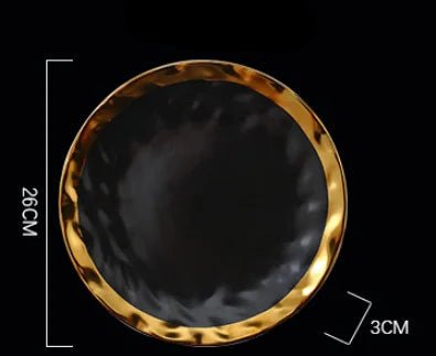 Prato Orgânico Edge Gold - Popbox Home Design
