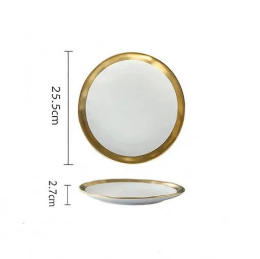 Prato Orgânico Edge Gold - Popbox Home Design