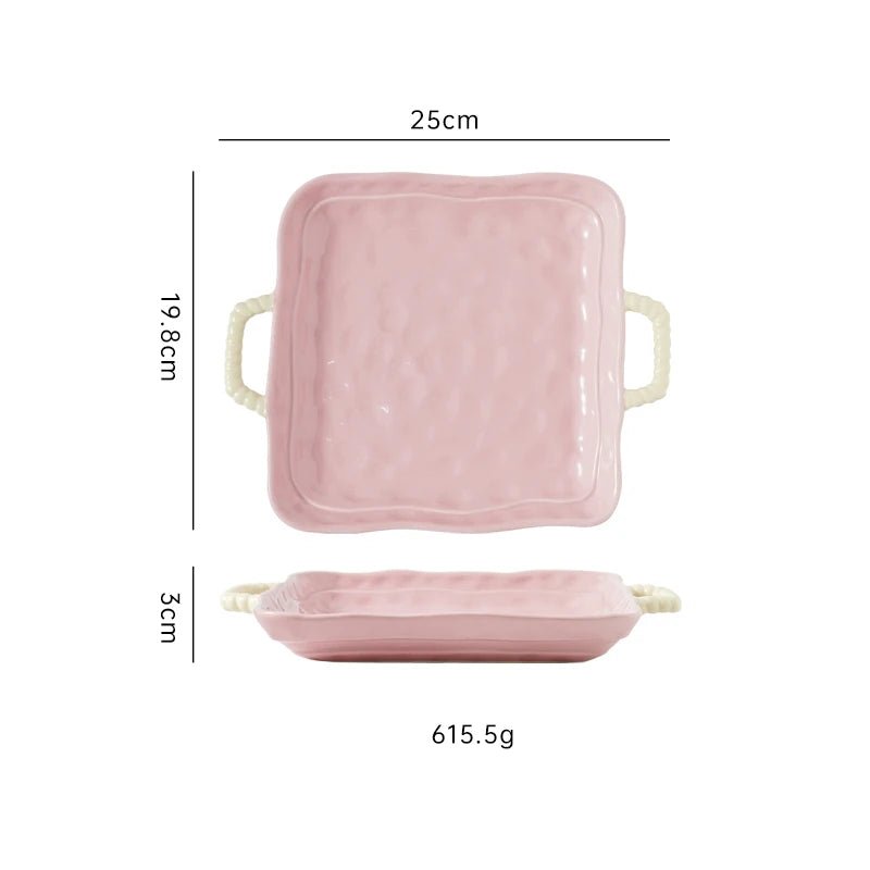 Travessa em Cerâmica Nude - Popbox Home Design