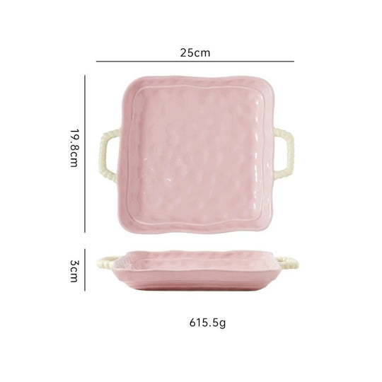 Travessa em Cerâmica Nude - Popbox Home Design