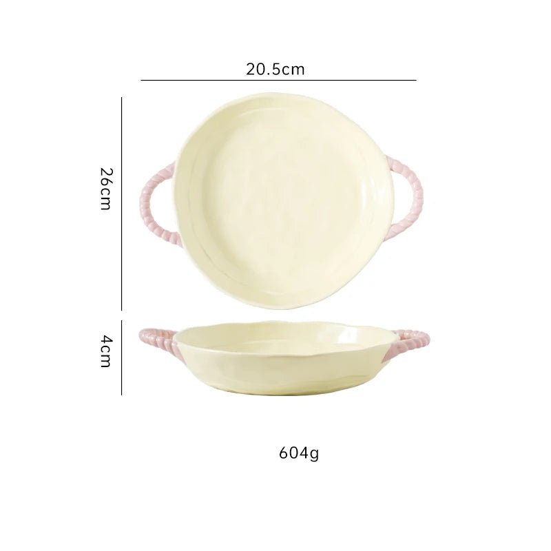 Travessa em Cerâmica Nude - Popbox Home Design
