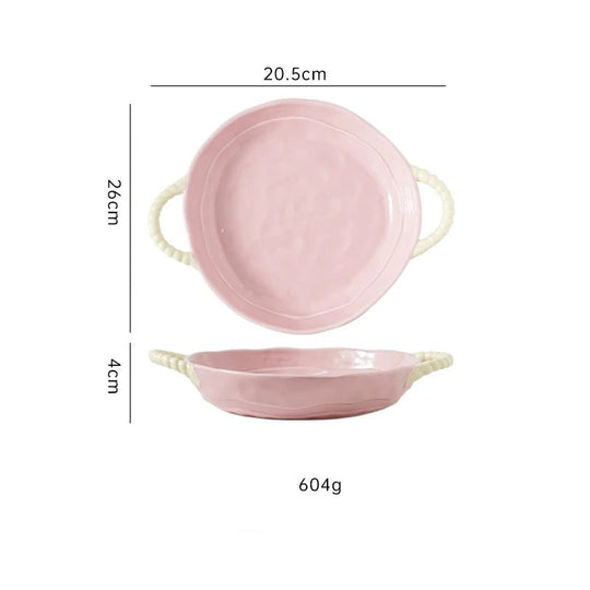 Travessa em Cerâmica Nude - Popbox Home Design