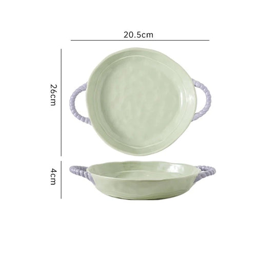 Travessa em Cerâmica Nude - Popbox Home Design