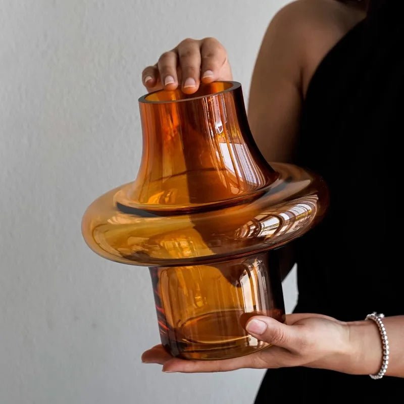 Vaso Bloom Ambar - Popbox Home Design