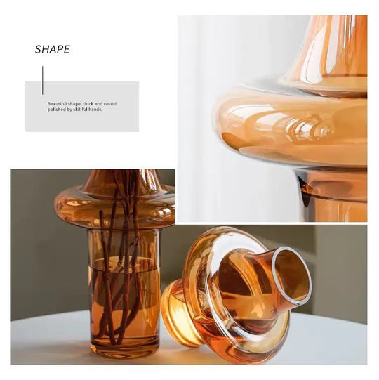 Vaso Bloom Ambar - Popbox Home Design