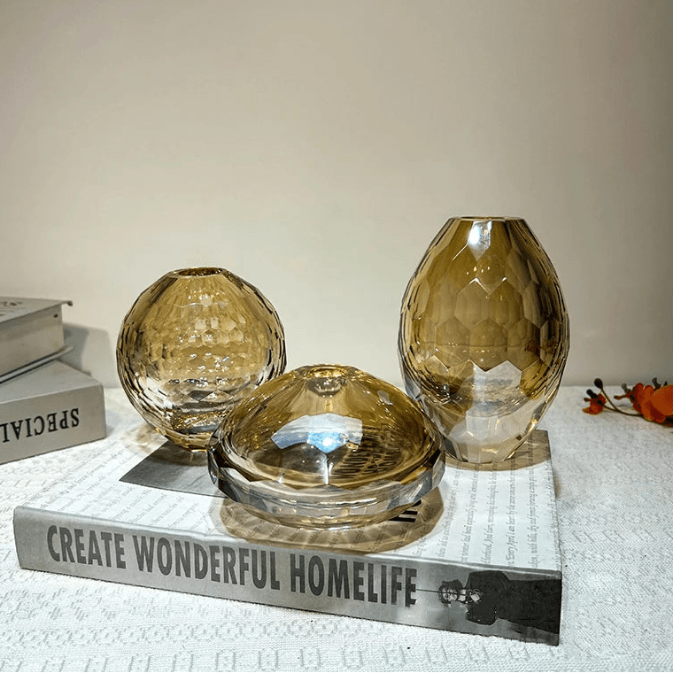Vaso Centro de Mesa Hexagonal - Popbox Home Design