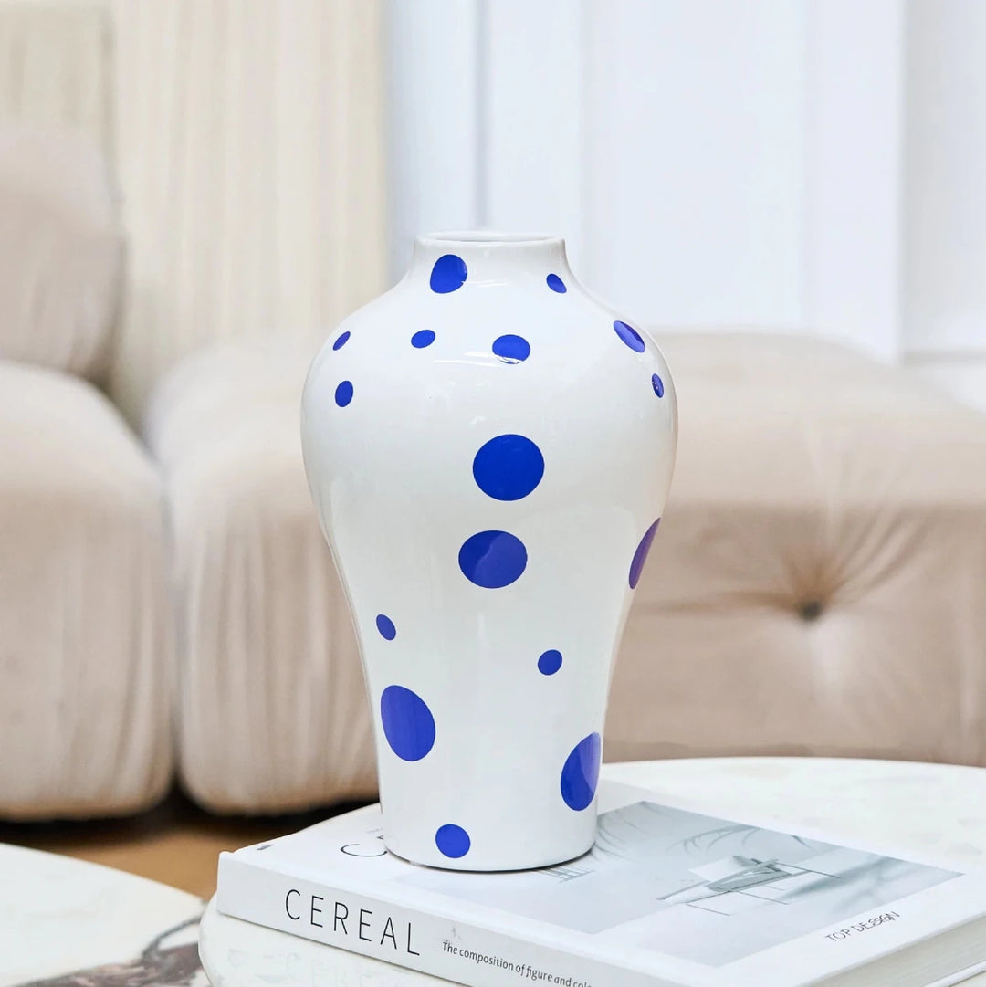 Vaso Ceramic Blue - Popbox Home Design
