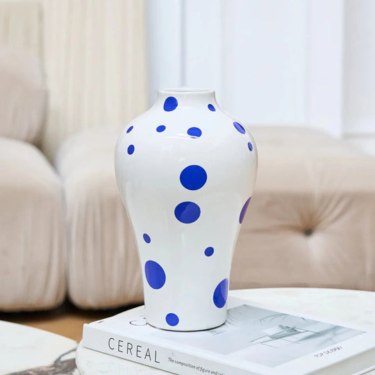 Vaso Ceramic Blue - Popbox Home Design