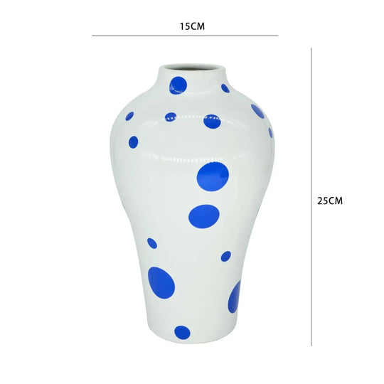 Vaso Ceramic Blue - Popbox Home Design