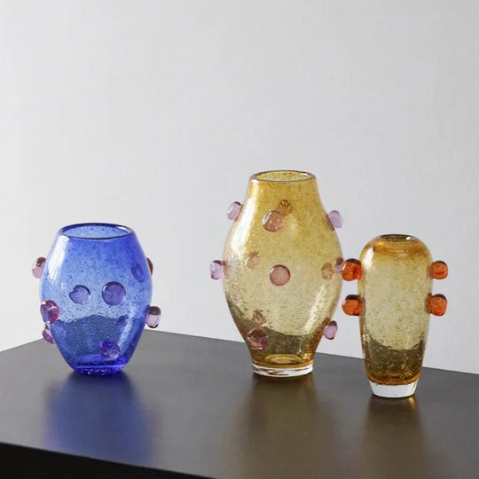 Vaso de Vidro Colorido Balls - Popbox Home Design