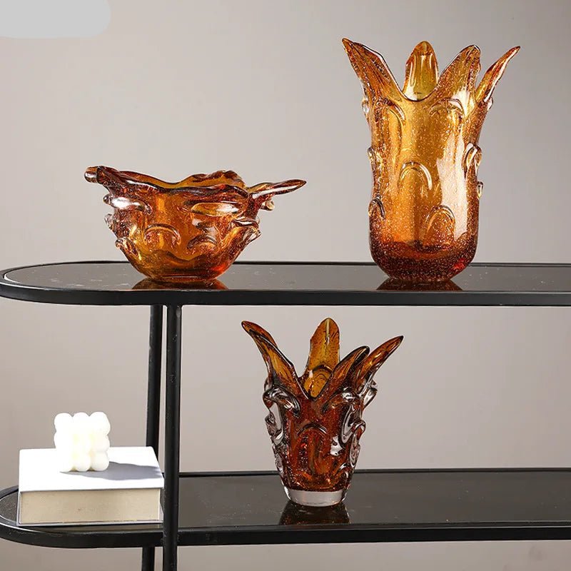 Vaso Murano Ambar Decor - Popbox Home Design