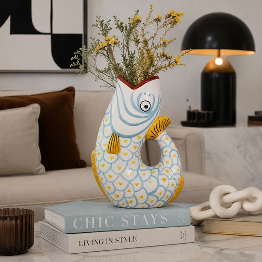 Vaso Decorativo Fish Pop