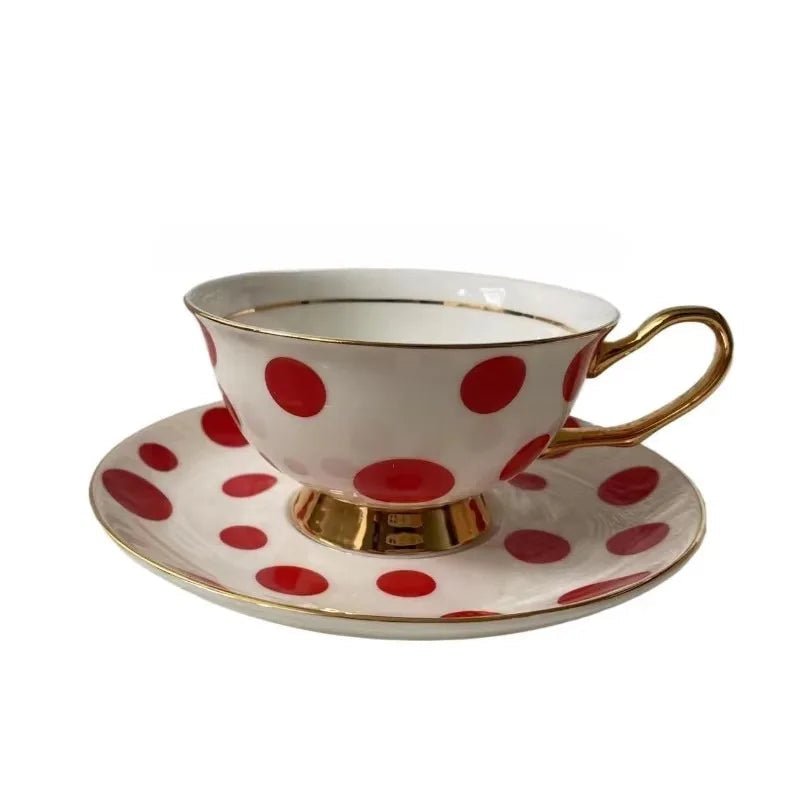 Xícara de Chá Red Dots - Popbox Home Design